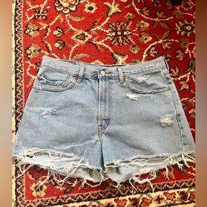 Custom Made Levi’s 550 Jean Shorts
